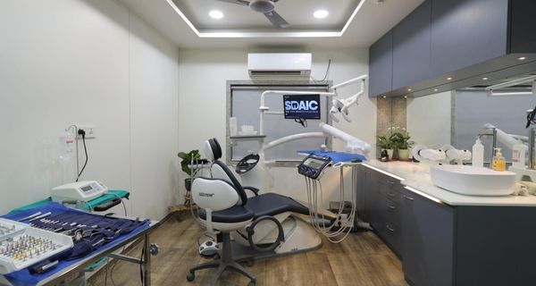 Advanced dental operatory with modern equipment